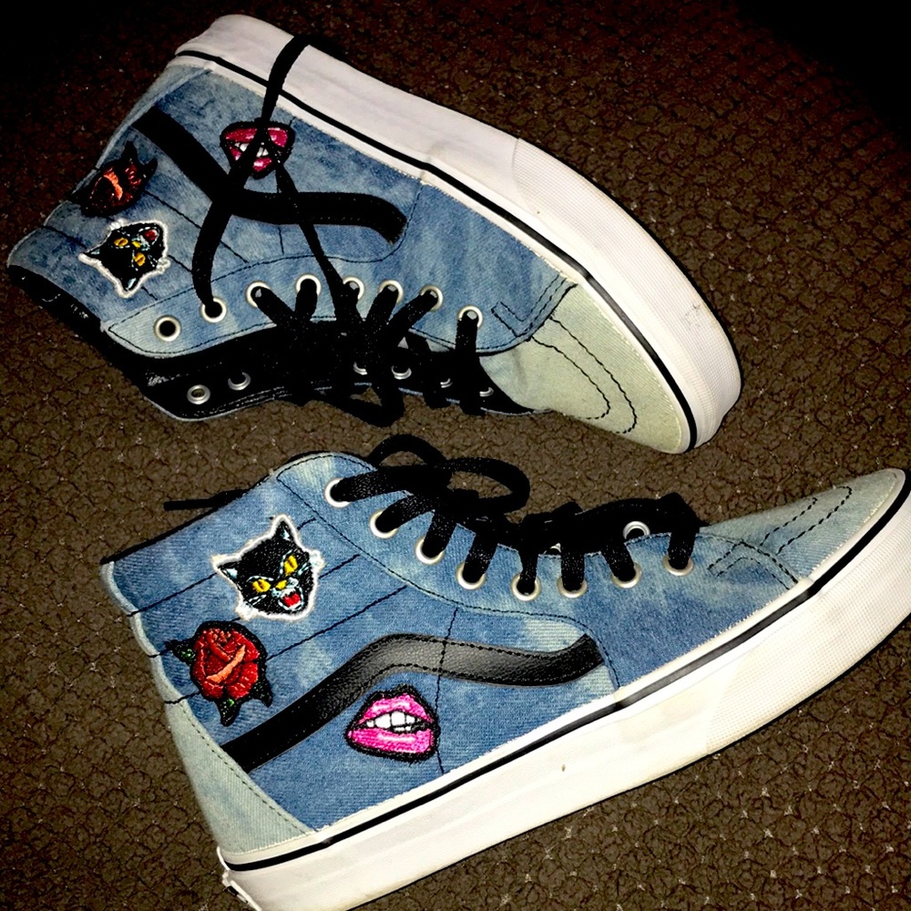 Blue Jean Vans